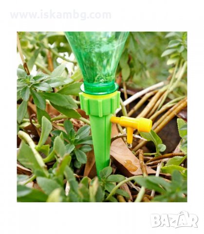 СИСТЕМА ЗА НАПОЯВАНЕ НА САКСИИ - КОМПЛЕКТ 6 БР. - код 3185, снимка 5 - Стайни растения - 33888146