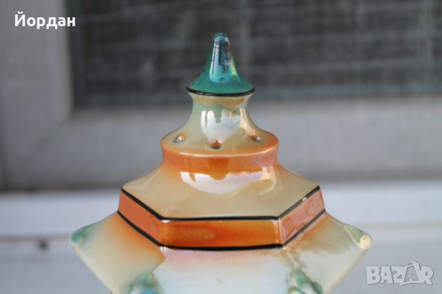 Китайска порцеланова лампа , снимка 3 - Настолни лампи - 36178178