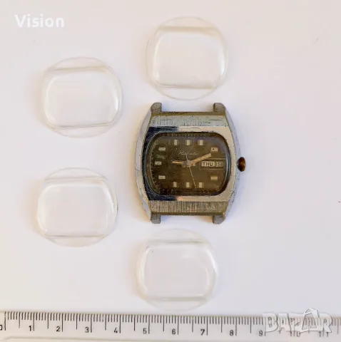 Стъкло за часовник Raketa HA. Стъкла за Ракета.Кристални Минерални Стъкла за Часовници.Баланси Части