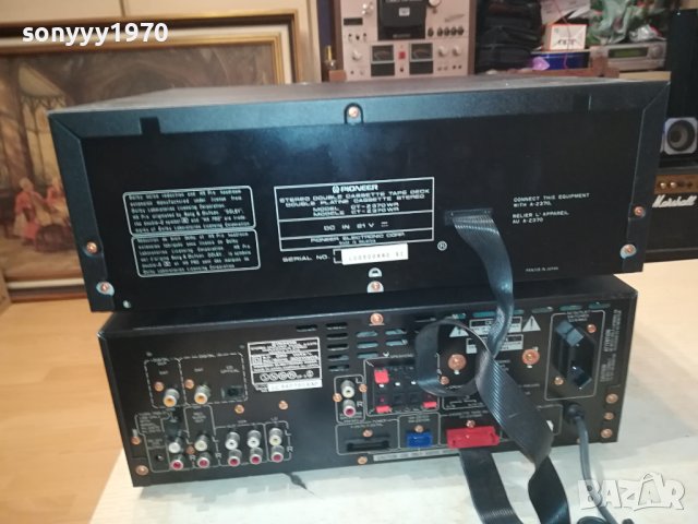 PIONEER REVERSE DECK & AMPLIFIER-ВНОС SWISS LNV1407231411, снимка 3 - Ресийвъри, усилватели, смесителни пултове - 41549047