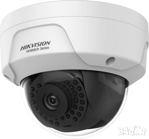 2MPx FULL HD HIkVision HWI-D121H-28C IP PoE Камера IP67 Водо+Вандалоустойчива IK10 H.265+ DWDR -30°C, снимка 2 - IP камери - 52275344