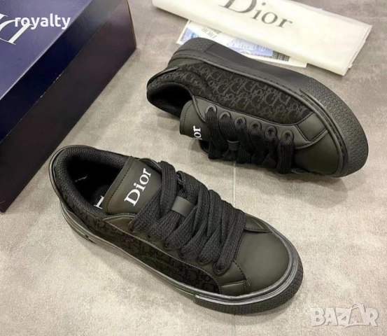 Christian Dior Черни Мъжки Маратонки 