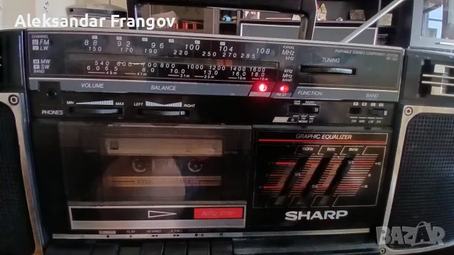 SHARP GF 320 H радиокасетофон, снимка 9 - Радиокасетофони, транзистори - 55825612