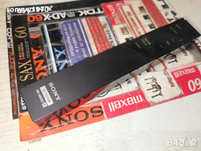 SONY RM-ANU207 AUDIO REMOTE-ВНОС SWISS 2812251733, снимка 8 - Ресийвъри, усилватели, смесителни пултове - 52921279