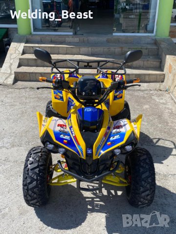 НОВ МОДЕЛ Електрическо ATV Falcon SPORT 1500W YELLOW/BLUE, снимка 5 - Мотоциклети и мототехника - 39295667