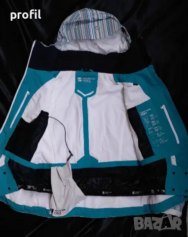 Mountain Force 20К S/XS дамско/юношеско ски/сноуборд яке + подарък , снимка 7 - Зимни спортове - 48312329