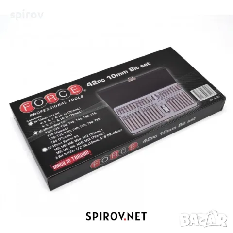 Комплект битове HEX TX M Force 42 части, снимка 5 - Аксесоари и консумативи - 55744987