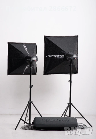 Студийно осветление Elinchrom и аксесоари, снимка 16 - Светкавици, студийно осветление - 53535505