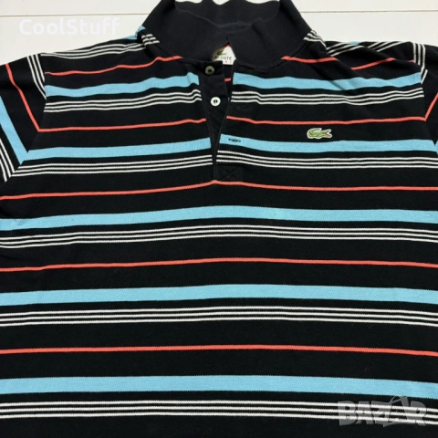 Мъжка Поло Тениска Lacoste Размер XXL, снимка 4 - Тениски - 52448448