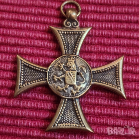 Княжески орден, кръст За 10 години отлична служба,Фердинанд |. 