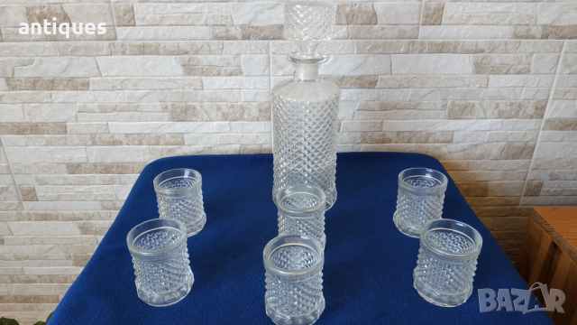 Чисто нов сервиз за вино - 7 части - Завод Китка, снимка 1