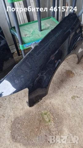 Калници за Audi A6 4f черни 