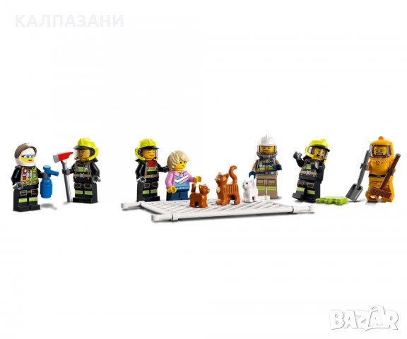 LEGO® City Fire 60321 - Пожарна команда, снимка 4 - Конструктори - 35878067