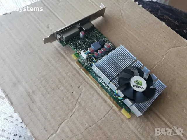 Видео карта NVidia Quadro HP 600 1024MB GDDR3 128bit PCI-E, снимка 4 - Видеокарти - 47835532