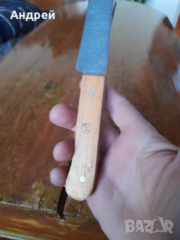 Стар кухненски нож #32, снимка 4 - Други ценни предмети - 48590841