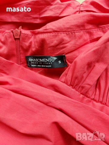 Rinascimento - червена рокля, снимка 5 - Рокли - 41670841