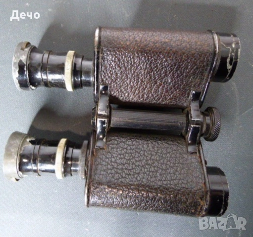 WW1 WWI Френски Офицерски Бинокъл HUET ПЪРВА СВЕТОВНА ВОЙНА 1914-1918, снимка 3 - Антикварни и старинни предмети - 53657280