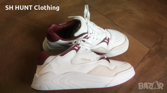 LACOSTE SNEAKERS COURT SLAM 319 SFA WHITE Размер EUR 40 / UK 6,5 естествена кожа 54-14-S, снимка 3 - Ежедневни обувки - 52640300