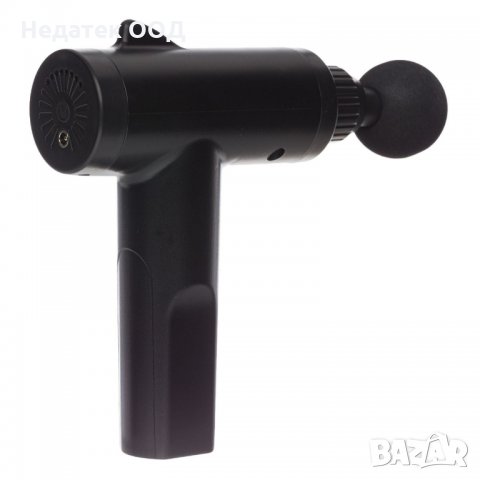 Масажор за тяло, 4 накрайника, 6 степени на интензивност, черен, снимка 2 - Масажори - 35991241