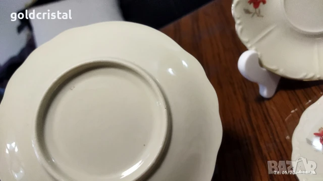 Стар немски порцелан чинии, снимка 5 - Антикварни и старинни предмети - 32329023