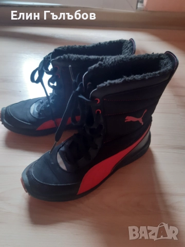 Боти PUMA, дамски 37 номер зимни, снимка 2 - Дамски боти - 51846739