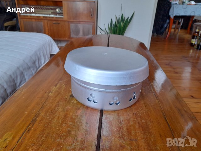 Стари туристически съдове,спиртен котлон, снимка 2 - Антикварни и старинни предмети - 41855397