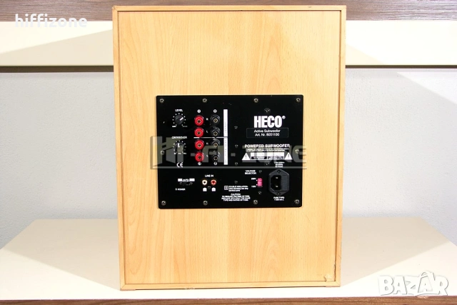  Субуфер Heco active subwoofer , снимка 6 - Тонколони - 53392684