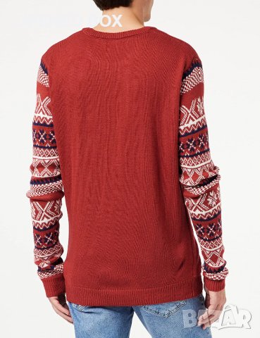 Коледен пуловер Nizzin znisex, размер XL, снимка 4 - Пуловери - 39049179