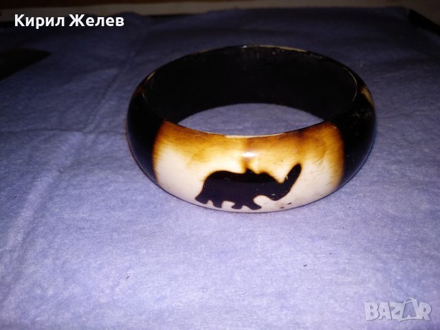 КРАСИВА ТИБЕТСКИ СТИЛ РЕТРО - АРТ ГРИВНА със СЛОНЧЕТА и ТРАДИЦИОННА ОРНАМЕНТИКА 8672, снимка 6 - Гривни - 41192279