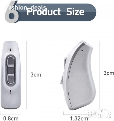 Нов акумулаторен усилвател за възрастни Устройство подобрява звука, снимка 5 - Други - 33783858