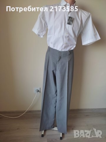 Продавам елегантен  мъжки панталон, снимка 1 - Панталони - 41470427