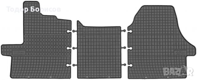 Стелки гумени за Citroen Jumper 2006-, Peugeot Boxer 2006-2014, Fiat Ducato  2006- /D0095/