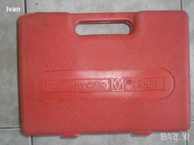 Нов Немски Пистолет За Топло/Горещо Лепене  Чрез Пръчки Силикон-ПъленКомплект-Meister Craft MHP15-80, снимка 4 - Други инструменти - 40318008