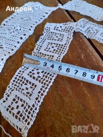 Стара дантела #23, снимка 4 - Антикварни и старинни предмети - 50130920