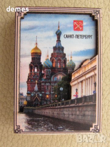 Колекционерски кибрит-3D магнит от Санкт Петербург, Русия, снимка 1 - Колекции - 44232738