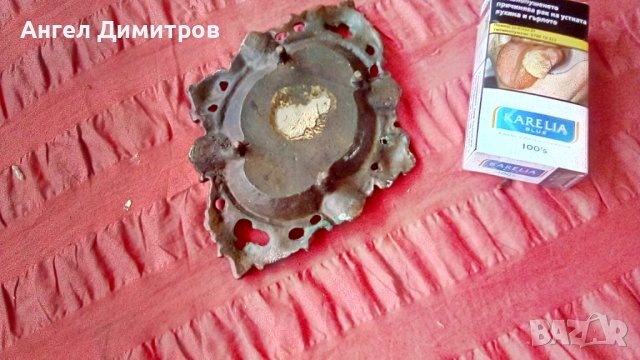 Стар бронзов пепелник , снимка 8 - Антикварни и старинни предмети - 41377563