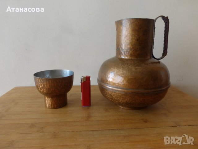 Меден сервиз за вино МНХЗ 1970 г, снимка 7 - Сервизи - 41602874