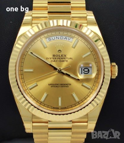 Rolex Day Date President Gold , снимка 11 - Мъжки - 40504738