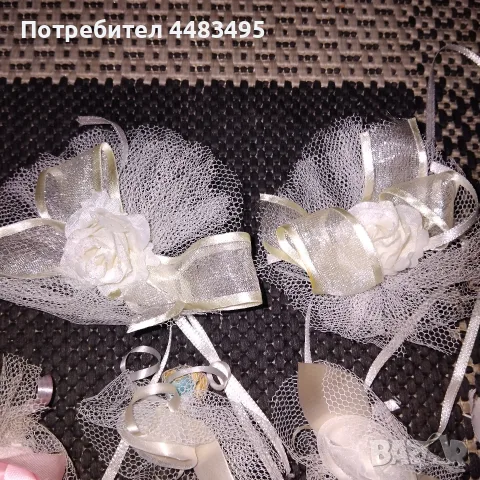 Сватбени украшения, снимка 5 - Сватбени аксесоари - 55981364