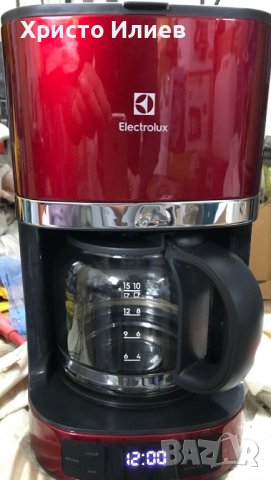 Кафемашина Electrolux с таймер и автоматично изключване Кафе машина, снимка 11 - Кафемашини - 39485054