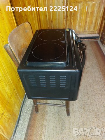 Продавам малка готварска печка САПИР, снимка 3 - Печки, фурни - 38817182