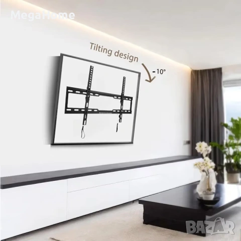 Универсална стойка за Телевизор от 42-65 инча, до 50 кг, снимка 6 - Стойки, 3D очила, аксесоари - 53060723