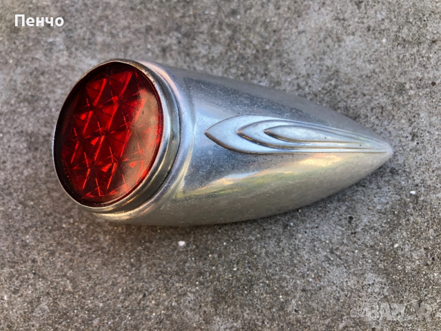 стар вело - мото стоп - ретро, снимка 2 - Антикварни и старинни предмети - 48478164