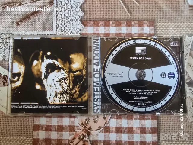 System Of A Down CD Компакт Диск, снимка 3 - CD дискове - 48431156