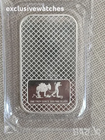 1 тройунция Орел 999 чисто сребро, снимка 4 - Нумизматика и бонистика - 47676362