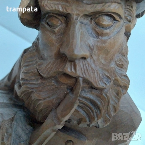 ТОП ОФЕРТА -50%   Стара немска дървена фигура дърворезба , снимка 8 - Антикварни и старинни предмети - 52325988