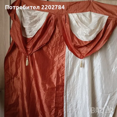 Перде с драперия с перли и мъниста , снимка 14 - Пердета и завеси - 41348777