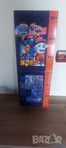 Пес Патрул PAW PATROL - the movie Lidl албум - метър със магнити от Лидъл, снимка 3 - Други - 40143055