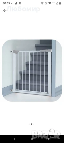 Преграда за врати и стълби, cocomy, за животни или деца.73-80 см , снимка 2 - Мебели за детската стая - 51270542