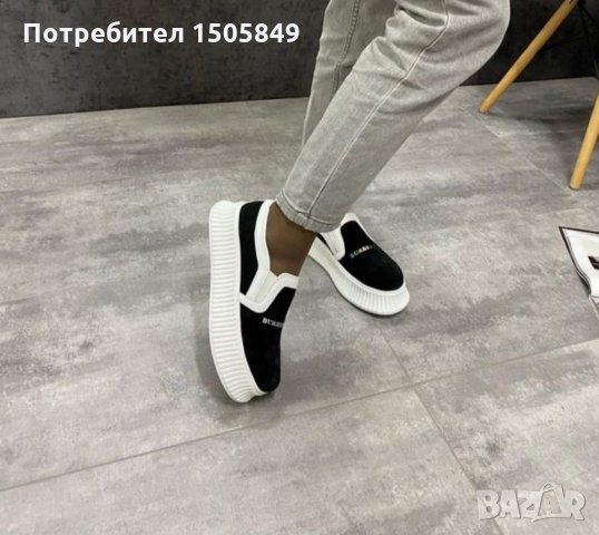 Обувки от естествен велур и кожа, снимка 5 - Дамски ежедневни обувки - 34489719